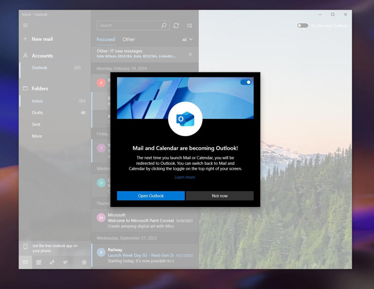 图片[2]_微软强推新版 Outlook 网页版，闪电操作让用户猝不及防_知途无界