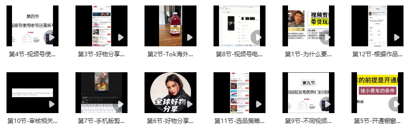 图片[2]_视频号好物分享：从零到精通的副业课与视频剪辑带货实战秘籍_知途无界