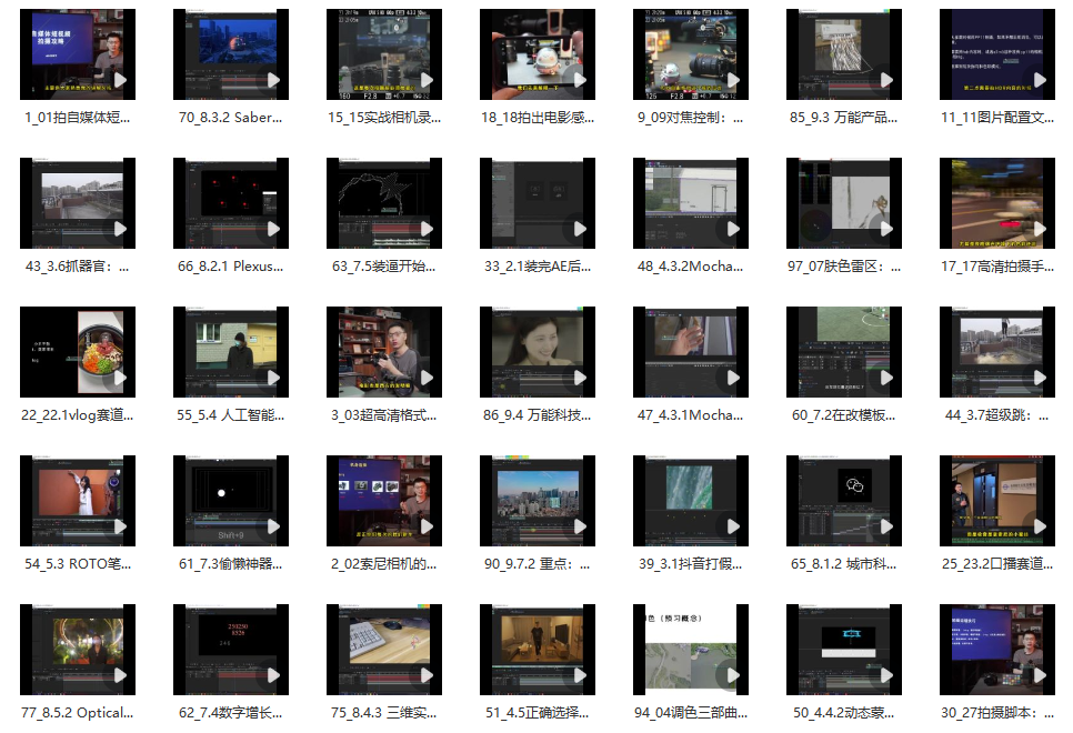 图片[2]_全能视频制作人实战特训：100天精通拍摄、剪辑、AI技术与运营_知途无界