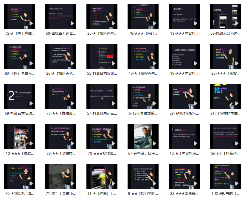图片[2]_快手抖音账号运营课程大纲_知途无界