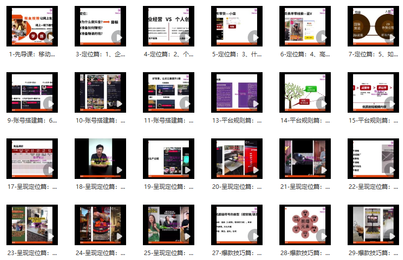 图片[2]_2024实体短视频引流爆单实操课：快速成为流量大师_知途无界