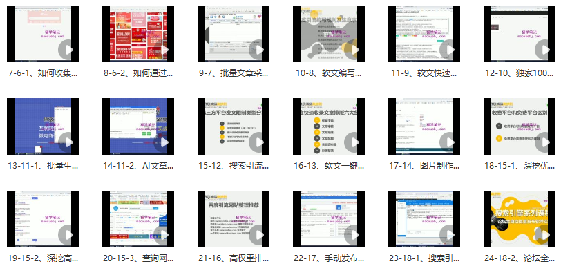图片[2]_搜索引擎优化（SEO）高级实战课程：全方位掌握流量密码，打造精准引流系统_知途无界
