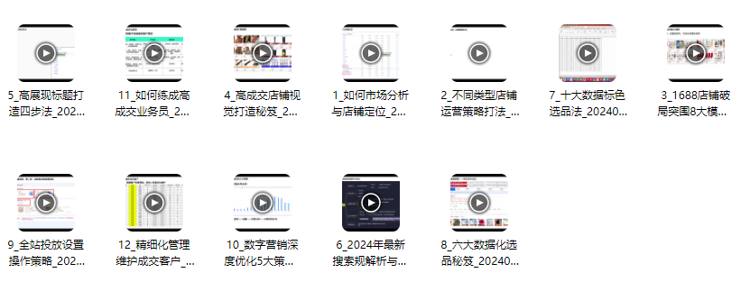 图片[2]_1688高阶运营系统课：业绩倍增的秘诀，老板必备运营宝典_知途无界